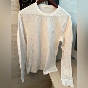 Original Penguin Cream Long Sleeve Reversible Shirt